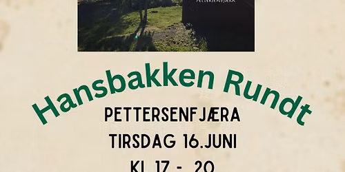 Hansbakken rundt- ny dato: 16. juni