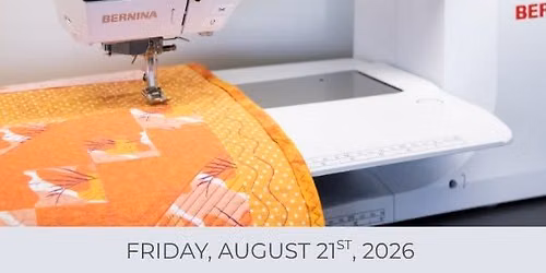 Domestic & Sitdown Machine Quilting Class