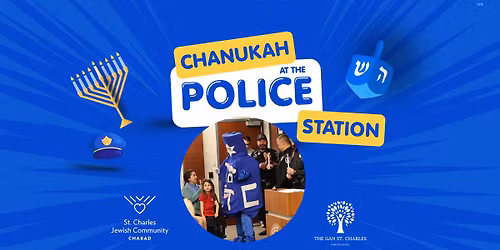 Chanukah at the Police Station