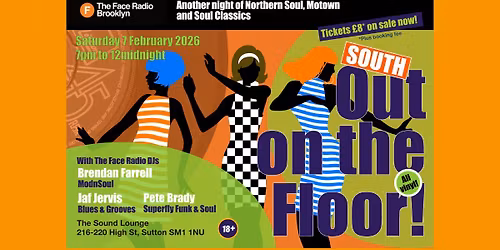 The Face Radio presents OUT ON THE FLOOR Northern Soul Night