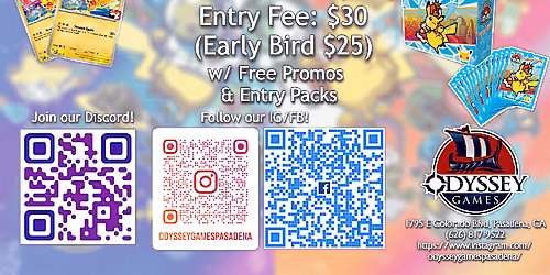 Pokemon TCG World Celebrations Event @ Odyssey Games Pasadena