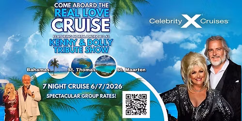 7 Night Cruise Featuring Real Love:  Kenny and Dolly Tribute