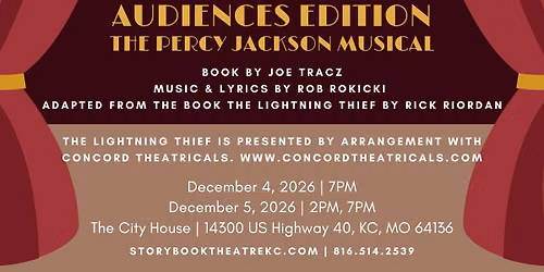 Musical Theatre Performance: The Lightning Thief - The Percy Jackson Musical