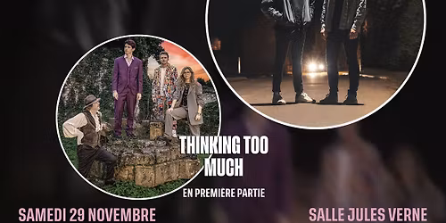 Release Party de Lo\u00efs Verne avec Thinking Too Much \ud83d\udca3