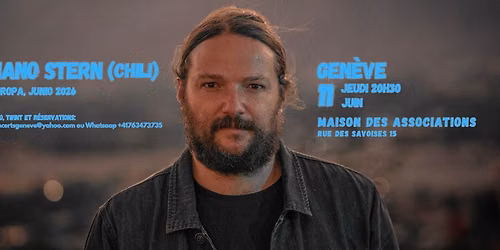 Nano Stern (Chili) en concert \u00e0 Gen\u00e8ve