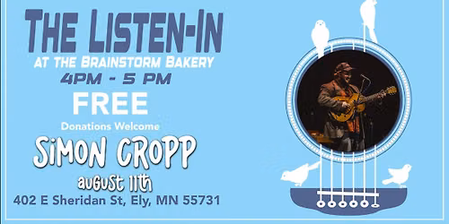 The Listen-In featuring Simon Cropp