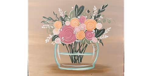 Beautiful Roses - Paint and Sip in Houston | Classpop!\u2122