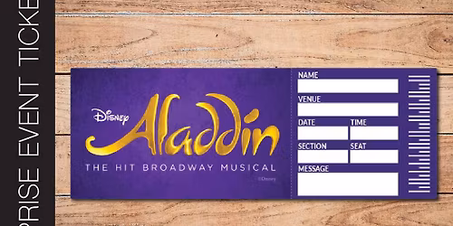 Aladdin at Mariettas Theatre In The Square - Emil Theatre
