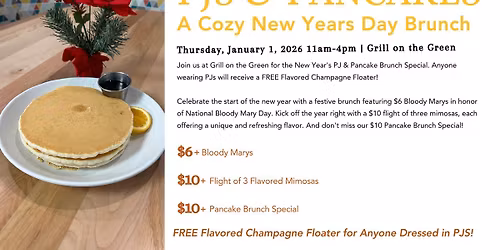 Pjs & Pancakes: New Years Day Brunch