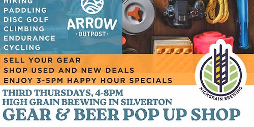 Gear & Beer Pop Up Shop