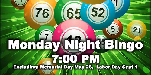 Monday Night Bingo