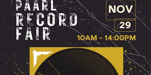 Paarl Vinyl Record Fair