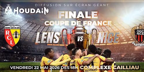 Retransmission de finale de coupe de France Lens - Nice 