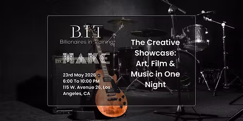 AN ART SHOW COMBINING ART + CULTURE + Entrepreneurship