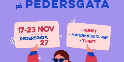 JULE POP UP P\u00c5 PEDERSGATA 27