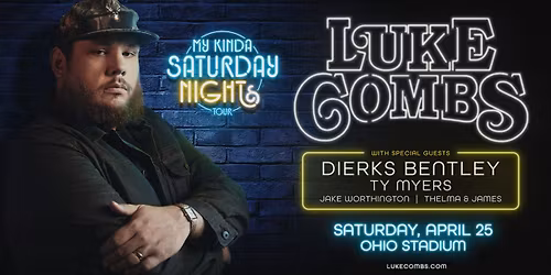 Luke Combs with Dierks Bentley, Ty Myers, Jake Worthington and Thelma & James