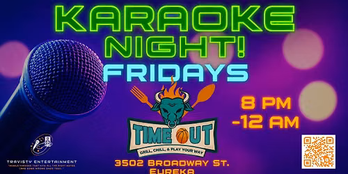 Karaoke @ Time Out Restaurant & Sports Bar