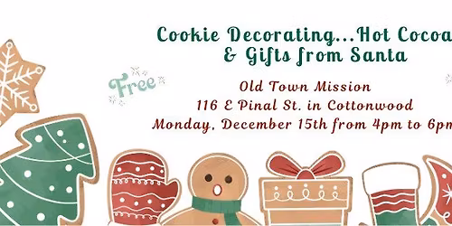 Christmas Celebration- Cookie Decorating, Cocoa and gifts from Santa