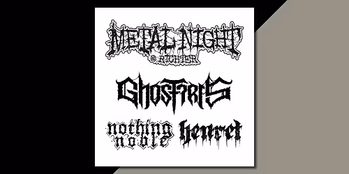 Metal Night X Ghost Iris X Henret X Nothing Noble | Richter