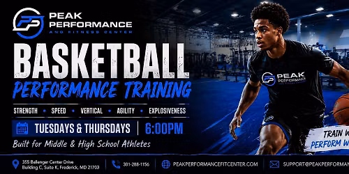 Basketball Performance Training - For Middle & High School Athletes