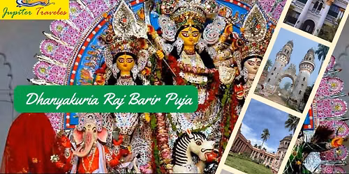 \ud83c\udf3a Banglar Bonedi Bari Durga Puja Tour \u2013 Nabami Special 2026 \ud83c\udf3a Organised by Jupiter Travels