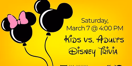 KIDS V ADULTS Trivia: Disney