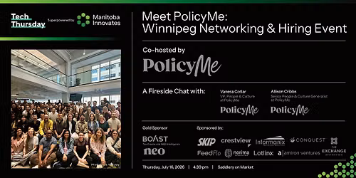 Meet PolicyMe: Winnipeg Networking & Hiring Event