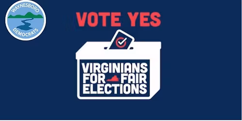 Virginians for Fair Elections: Waynesboro Canvassing!