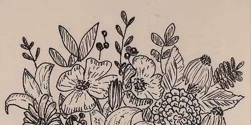 Water & Pen Beginners 3 - Flowers & Composition: Create your first loose bouquet