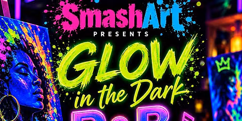 Neon Glow R&B Paint & Sip