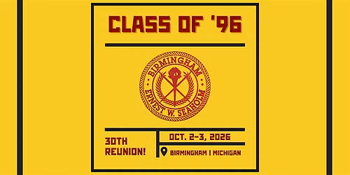 Seaholm High School Class of '96 30th Reunion!