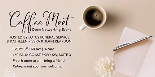 Coffee Meet: Friday with Friends Networking Event