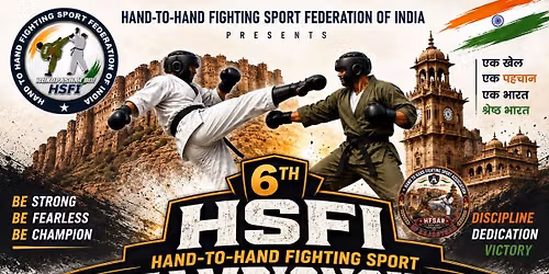 6TH HSFI - HAND-TO-HAND FIGHTING SPORT CHAMPIONSHIP 2026