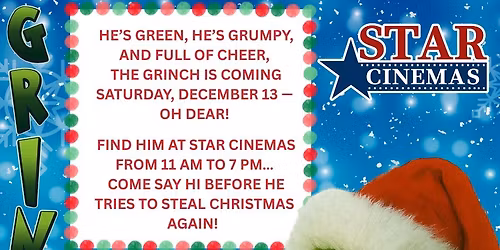 The Grinch Visits Star Cinemas