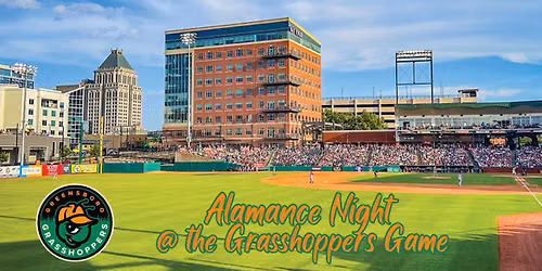 Alamance Night at the Grasshoppers Game