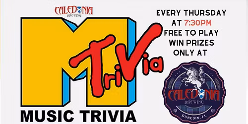 SOCIAL EVENT: MUSIC TRIVIA