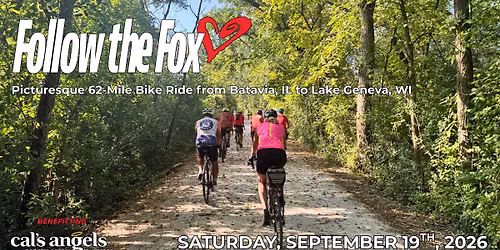 Follow The Fox 2026 - Bike Ride to Lake Geneva, IL!