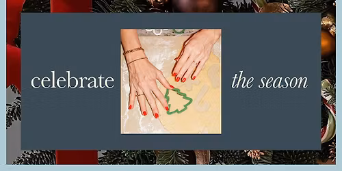 Cookie decorating with Santa!