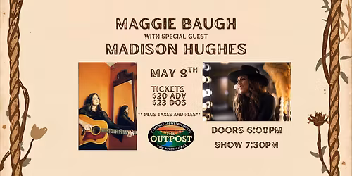 Maggie Baugh with special guest Madison Hughes - Groove in the Gorge