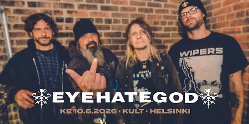 EYEHATEGOD (US) & DEMONIC DEATH JUDGE 10.6.2026