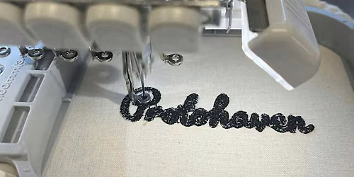 Introduction to CNC Embroidery (Clearance)