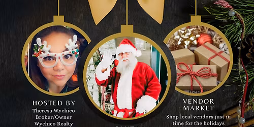 Photos w\/ Santa & Vendor Market