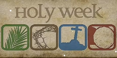 Holy Week Services
