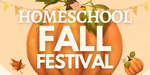 Homeschool Fall Festival