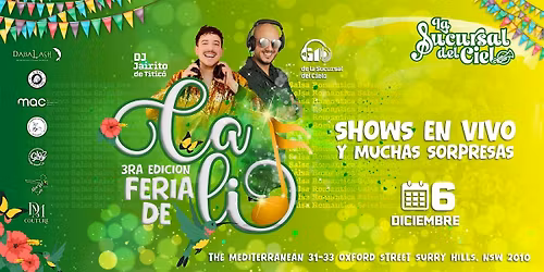 3ra EDICI\u00d3N FERIA DE CALI