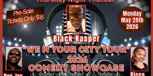 "We In Your City Tour" 2026