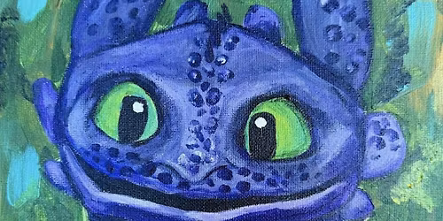 How to Train Your Dragon Painting Event