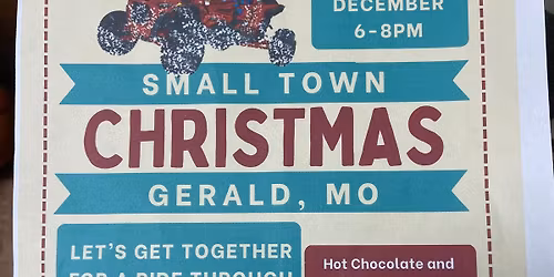 Small Town Christmas Christmas Light Ride