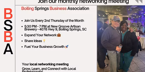 Boiling Springs Business Association Monthly Member Meeting