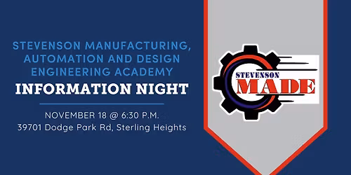 Stevenson MADE Information Night